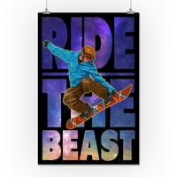 Killington, Vermont, Ride the Beast, Milky Way и сноубордист