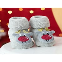 Musuos Girl Shoes Коледно плетене Дишащ глезена Високо подарък за рожден ден Униз разходка пешеходна проходилка