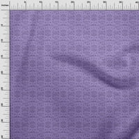 OneOone Cotton Poplin Средна лилава тъкан Aian Batik Fabric за шиене отпечатана занаятчийска тъкан край двора