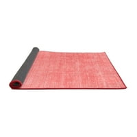 Ahgly Company вътрешен правоъгълник ориенталски червени килими за индустриална зона, 5 '8'