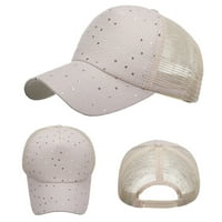 Wofedyo шапки за мъже модни жени мъже дишащи плажа регулируема бейзболна шапка HOP HAT Sun Hat Baseball Cappink