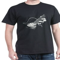 Cafepress - Guitar Hands II тъмна тениска - памучна тениска