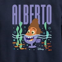 Лука - половин човешко полу -морско чудовище Алберто - Суитчър за малко дете и младежки екипаж