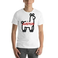 2xl llama justus памучна тениска с къс ръкав от неопределени подаръци