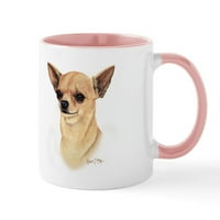 Cafepress - чаша Chihuahua - Oz Ceramic Mug - чаша за новост за кафе