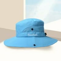 Skinada Sun Hat регулируема анти слънце мъже жени Фиксирано въже UV защита за защита кофа за кофа за открито за открито