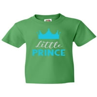 Inktastic Prince, Little Prince, King, Crown, Baby Boy Youth тениска