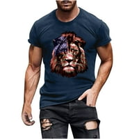Buigttklop без граници Мъжки ризи Просвет плюс размер Нови ежедневни тениски печат спорт