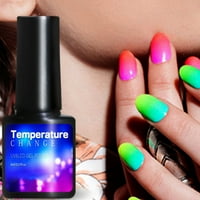 Jell лакове за нокти 8ml цвят смяна на цвят за дълготраен подвижен градиент Без дразнене на ноктите и кожните нокти за нокти и прелести