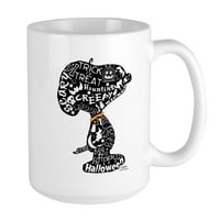 Cafepress - Хелоуин Snoopy Collage Mugs - Oz Ceramic Gare