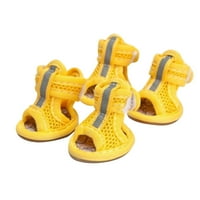 qucoqpe домашни любимци модни куче летни обувки дишащи мрежести обувки кучешки сандали предотвратяват горещи крака почистване на провизии върху яснота