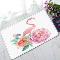Рози цветя фламинго портиер вход за килим за килим за килим под декор за домашен декор