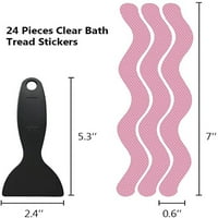 Стикери за душ стикери за баня вана стикери неплъзгащи се лепилни вана за баня продукти месечни стикери за бебешки коли
