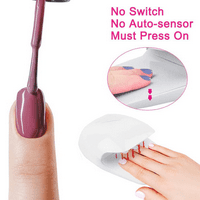 Акумулаторна UV LED лампа за нокти, по -бърз гел сушилня за нокти на ноктите интелигентен сензор, лампа за нокти на ноктите гел лампа за нокти