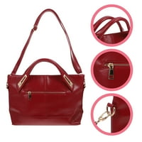 Дамска дамска чанта реколта луксозен wa истинска кожа тотална чанта за рамо кръстосана чанта чанта чанта чанта