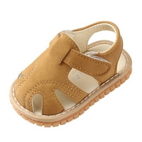 Обувки бебе момчета сандали меки проходилки единствени момичета римски обувки първи бебешки обувки