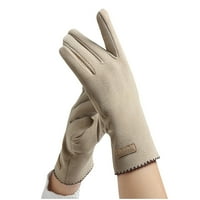Jerdar ръкавици цветни немски кожени етикети ръкавици с T-ouch екран за подаръци за пръсти